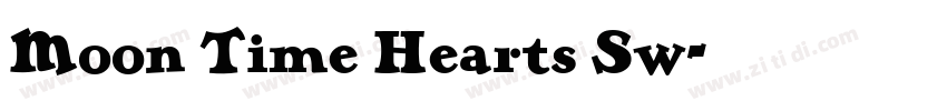 Moon Time Hearts Sw字体转换